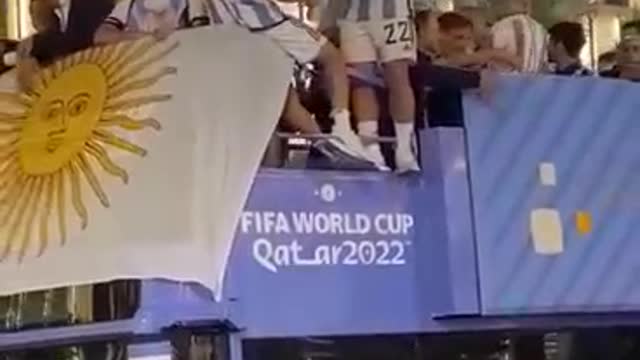 Fifa #qatar world cup #messi #final celebration