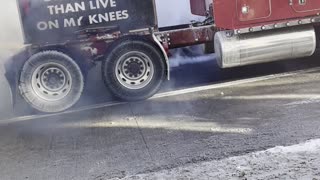Burn out at the freedom convoy Ottawa