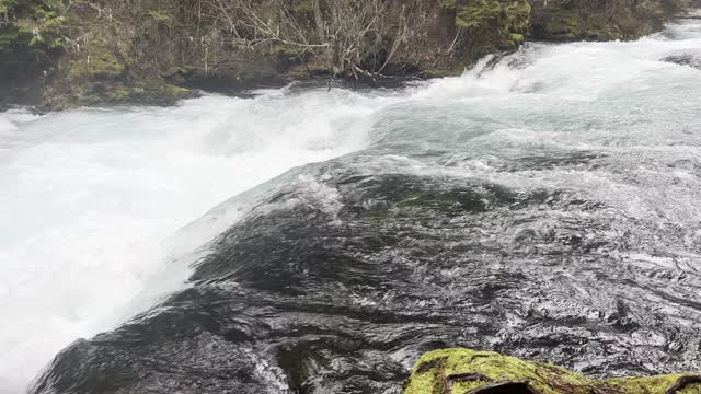 Wild & Roaring McKenzie River – Sahalie Falls & Koosah Falls Loop – Central Oregon – 4K