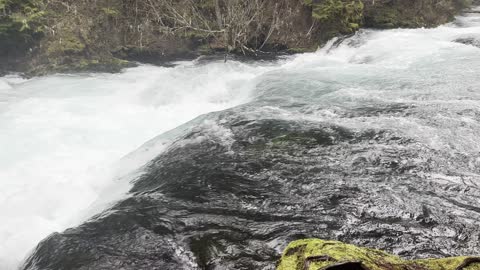 Wild & Roaring McKenzie River – Sahalie Falls & Koosah Falls Loop – Central Oregon – 4K