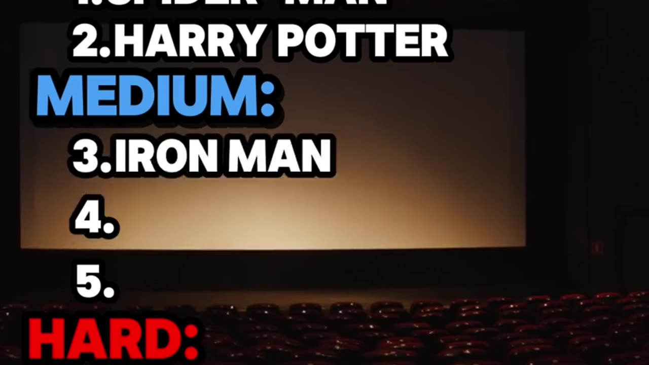 Cinema Movie Quiz