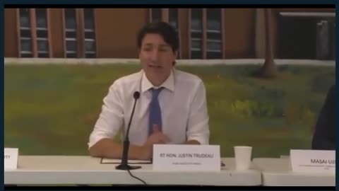 Trudeau admits they want to ban all guns in slip of the tongue