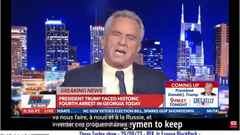 Turley Show du 29/08/23 RFK Jr expose BLACKROCK - NWO in action to steal properties (Vostfr)