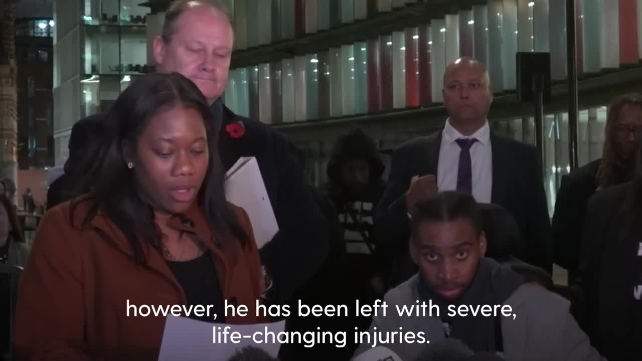 Family of teenager stabbed by gang call for end to knife crime