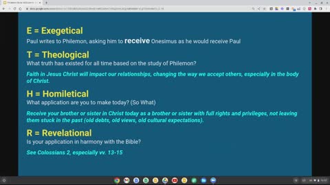 Philemon - 6/19/2022