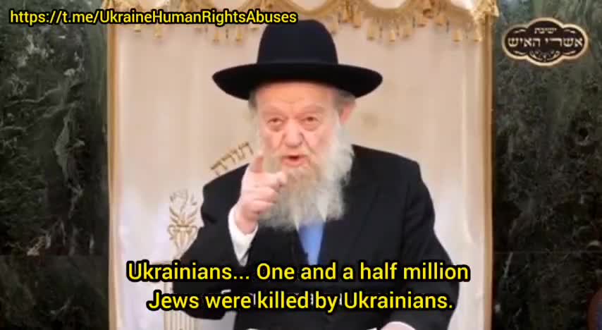 JEWISH RABBI: "Zelensky is the initiator of the war!"