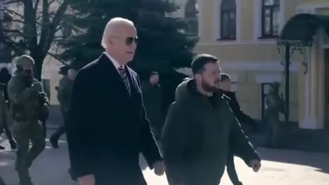 Biden released a campaign video about his trip to Kiev