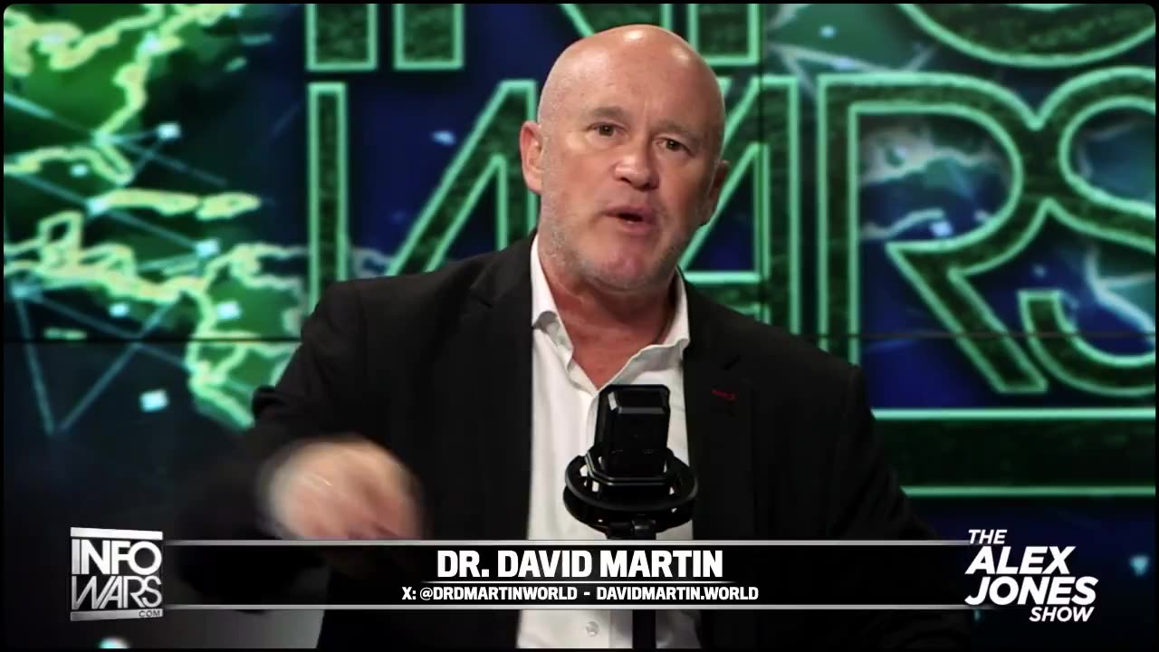 Must Watch Interview Dr. David Martin by Alex Jones - US Government is coordinating a depopulation