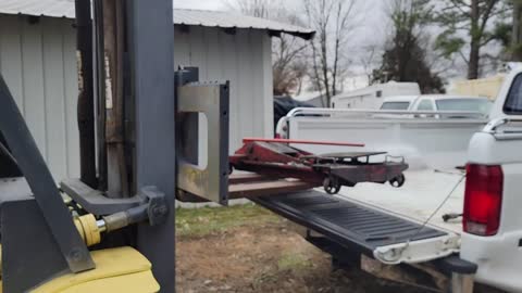 LOADING THE TRANSMISSION JACK