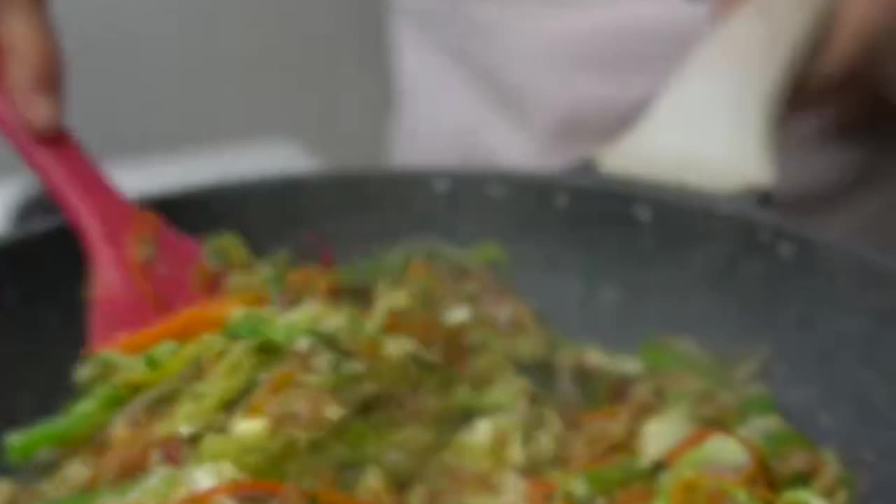 Spring roll asmr