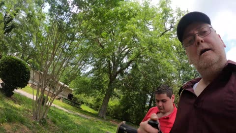 Father and Autistic Son
