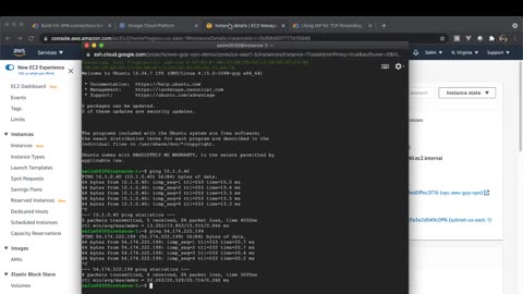 How do I create a VPN tunnel between GCP and Azure (Hindi)