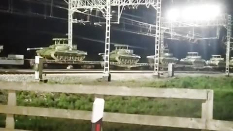 Refurbished Russian T64s on the Way to Ukraine