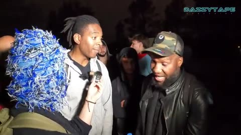 BLIND FAITH LEADS MUSLIM TO FIGHT @SPEAKERS CORNER. #dazzytape