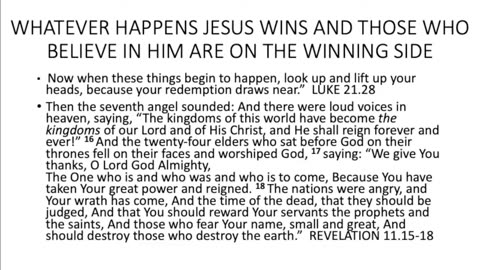 What happens BEFORE the Day of the Lord?