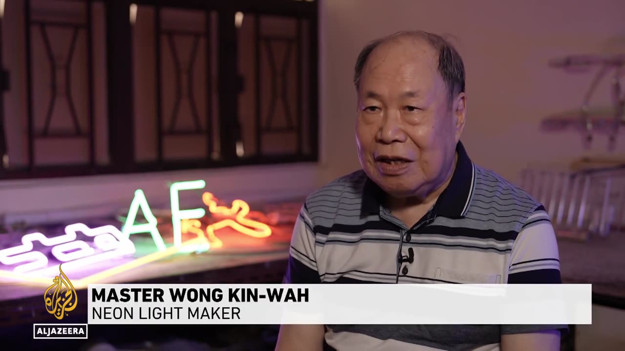 Hong Kong’s neon signs demand for traditional signage is dwindling