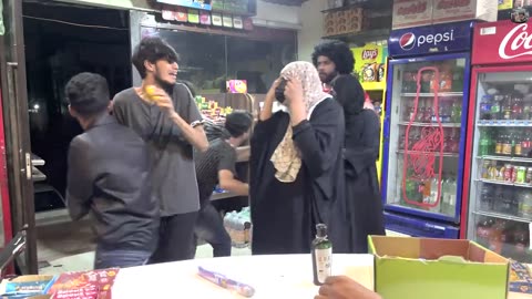 Group Slapping prank