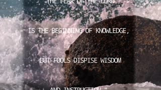 Proverbs 1: 7