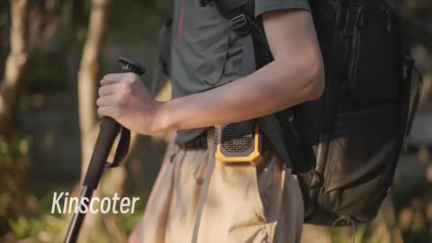 Top Pick! KINSCOTER Outdoor Hanging Waist Fan – Ultimate Cooling Anywhere!
