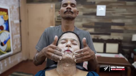Master Cracker Relaxing Face Massage Sleep _ Indian Massage