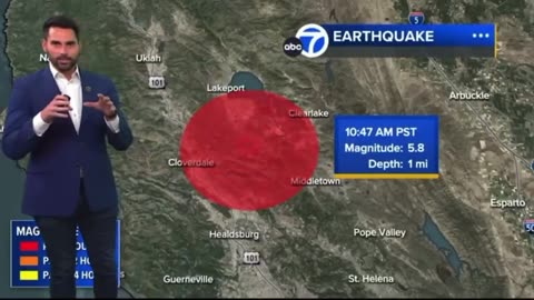 ❗️Multiple earthquakes hit California, the largest one reaching a 7.3 magnitude.
