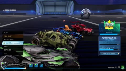 Hittin up Rocket league with my boys LiwitoniGaming,GuardianRUBY, G110Sicarius #RubmleTakeover