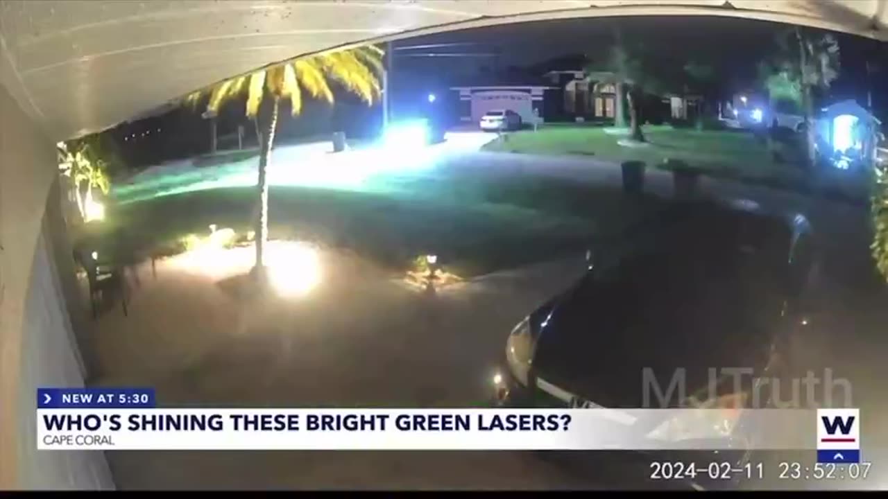 WHO IS USING GREEN LASER TO MAP RESIDENTIAL AREAS?
