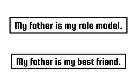 100 Sentences (Father 18)
