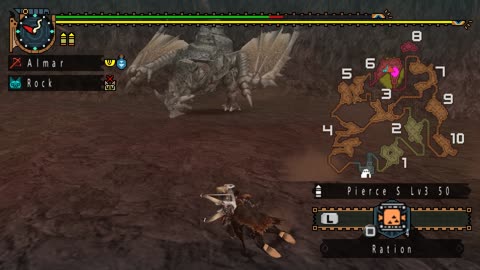 MHFU - Basarios Unseen Peril (Guild 4*) Quest Walkthrough