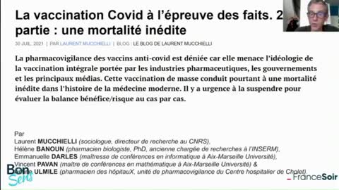 Le Directeur de Recherches du CNRS lance l'alerte