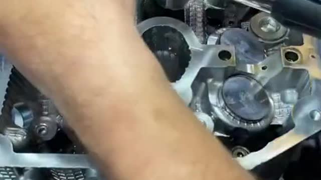 Torque during cylinder block installation