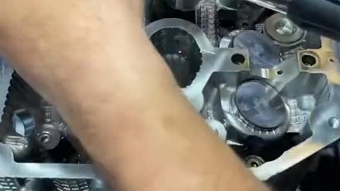 Torque during cylinder block installation