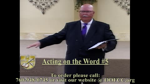 Acting on the Word #5