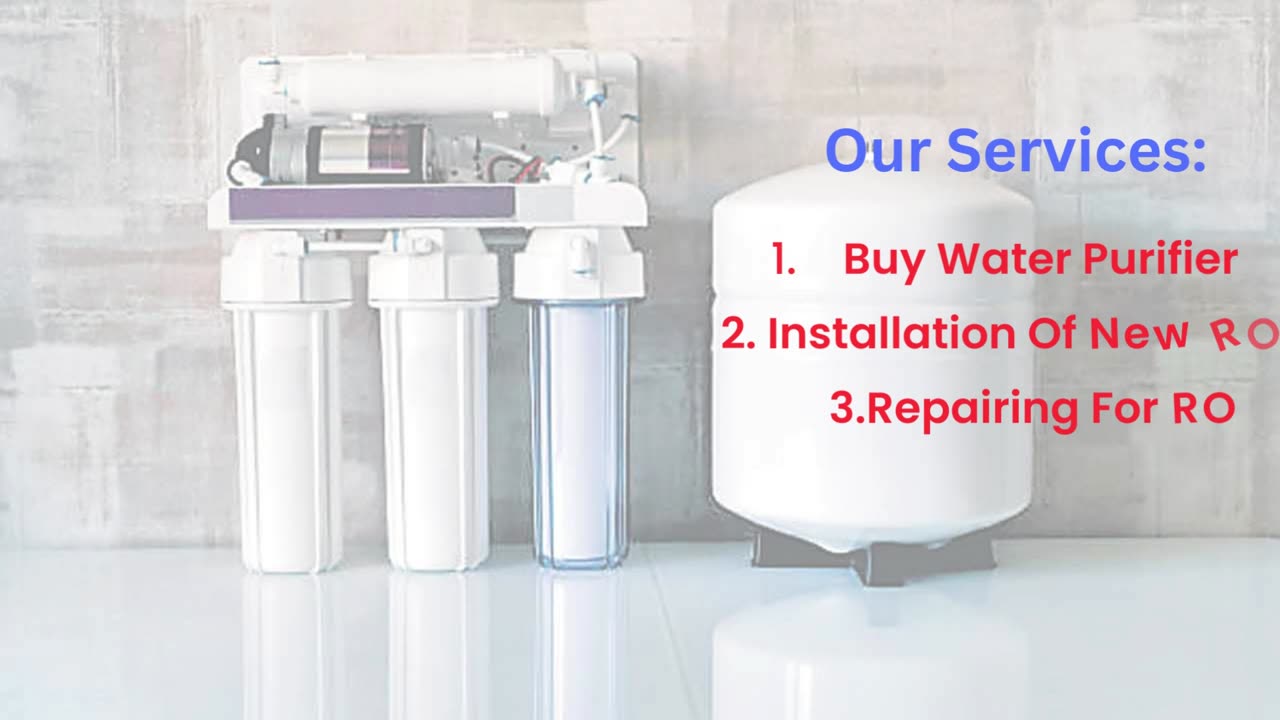 UV+UF Water Purifier Service