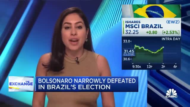 Lula narrowly defeats Bolsonaro in Brazilian presidential election