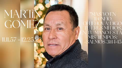 Martin Gomez Funeral