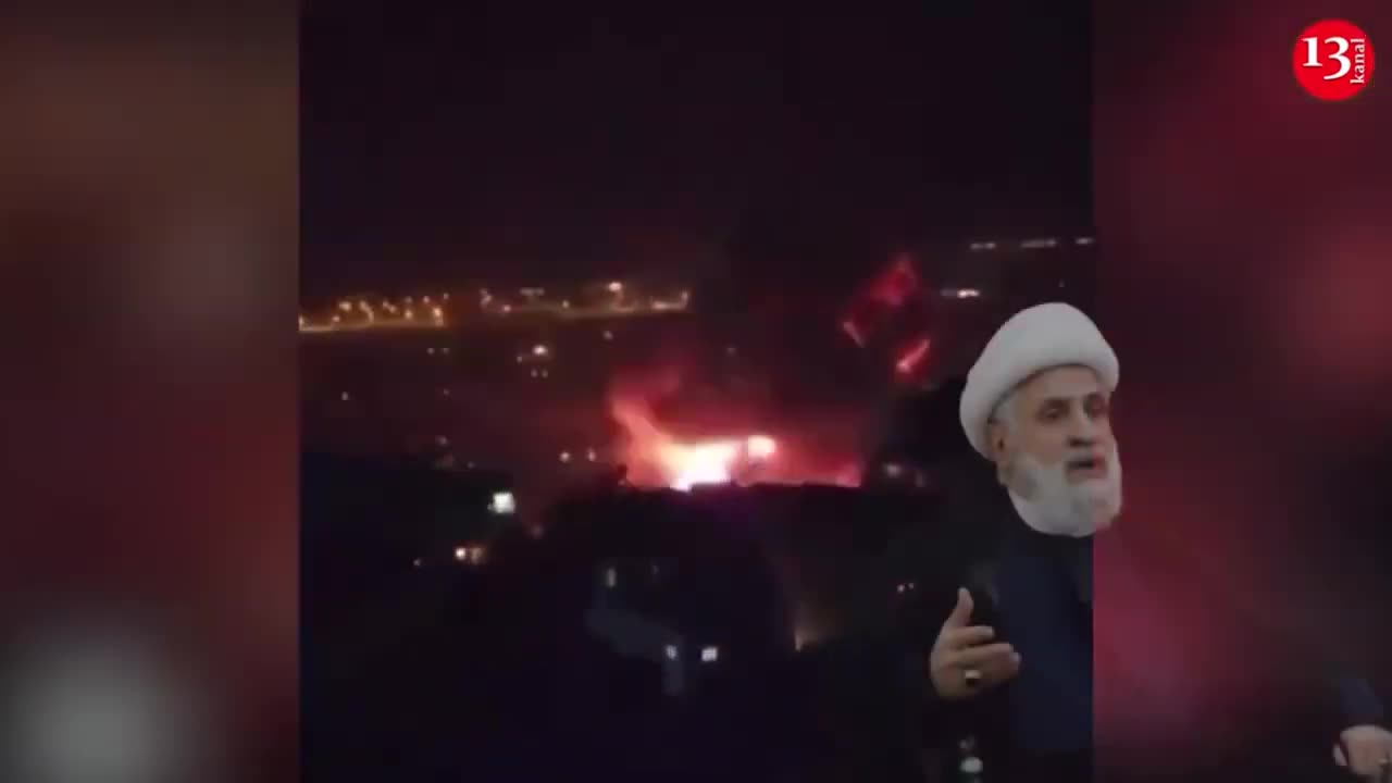 Horrible footage of iran "raining missile on israel