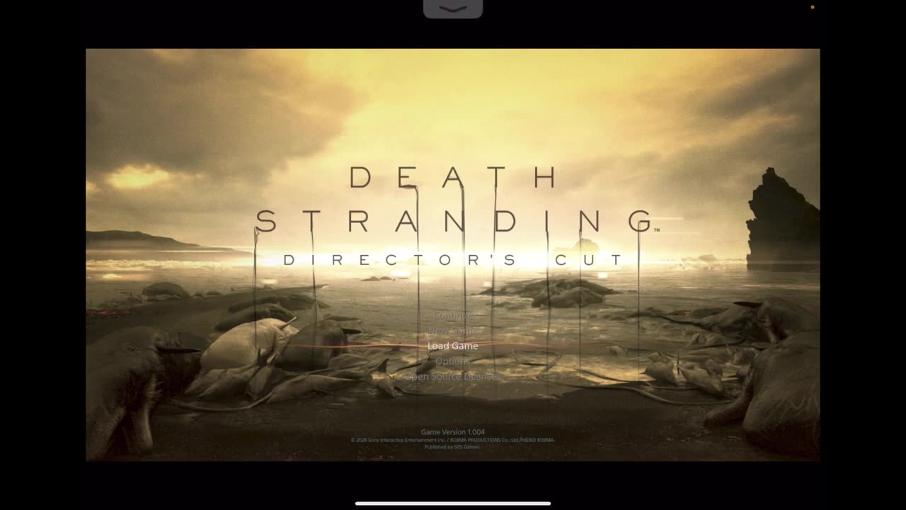 Death Stranding Directors Cut played on IPad Air M1 Part 1