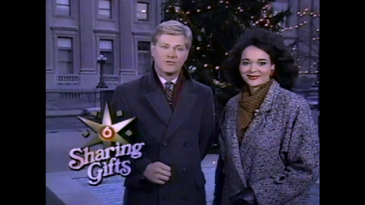 December 18, 1988 - WRTV 6 Sharing Gifts Promo with Greg Todd & Angela Cain