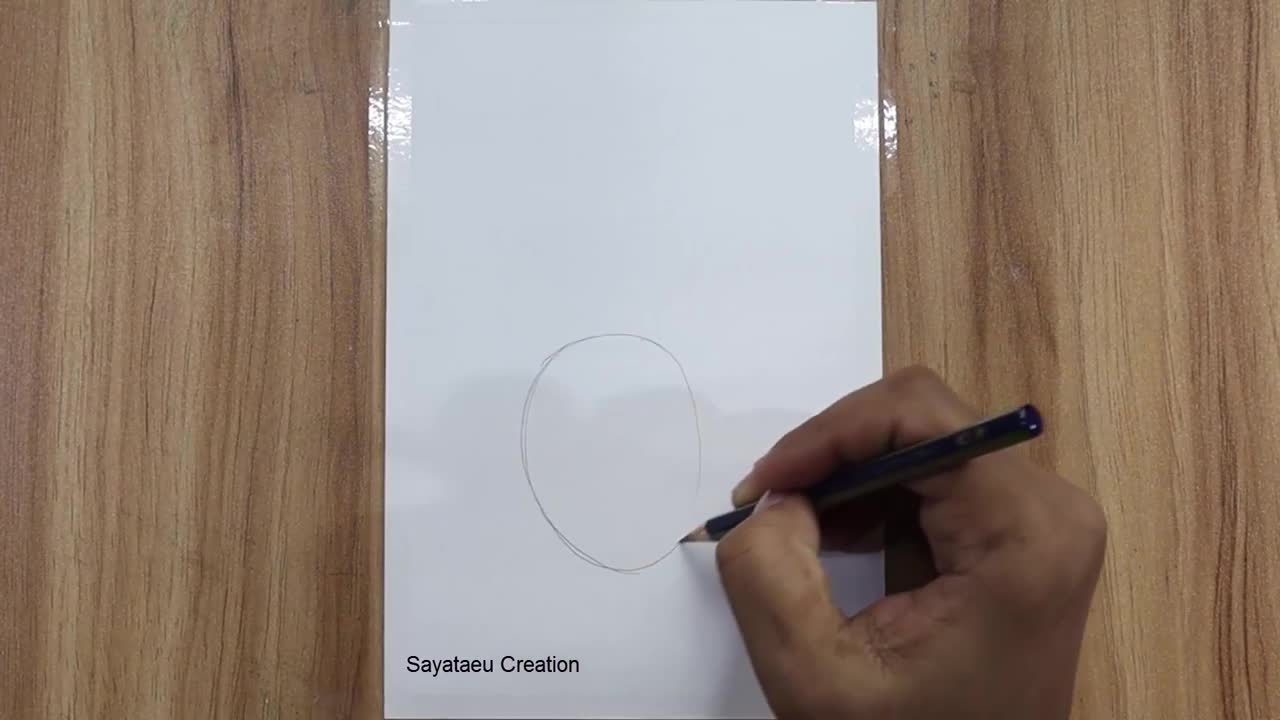 How to draw a Bird Scenery with pencil step by step, Pencil Drawing for beginners
