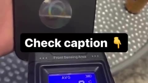 Watch how much EMF radiation is being emitted from a phone without an EMF blocker