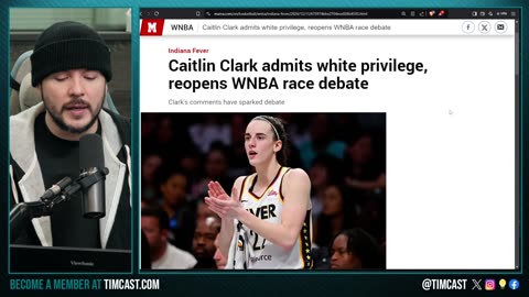 Caitlin Clark ROASTED For Saying WHITE PRIVILEGE Gave Her Success Says Black WNBA Women Deserve More