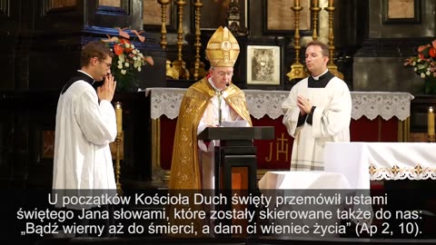 Traditional Vespers in Krakow!