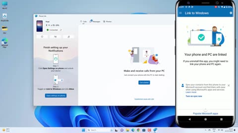 How To Link Android Phone To Windows 11/10
