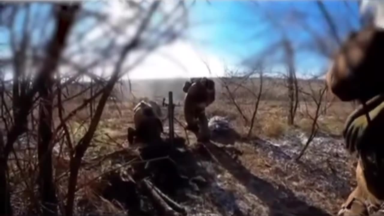 New Footage from a Ukrainian Mortar Unit