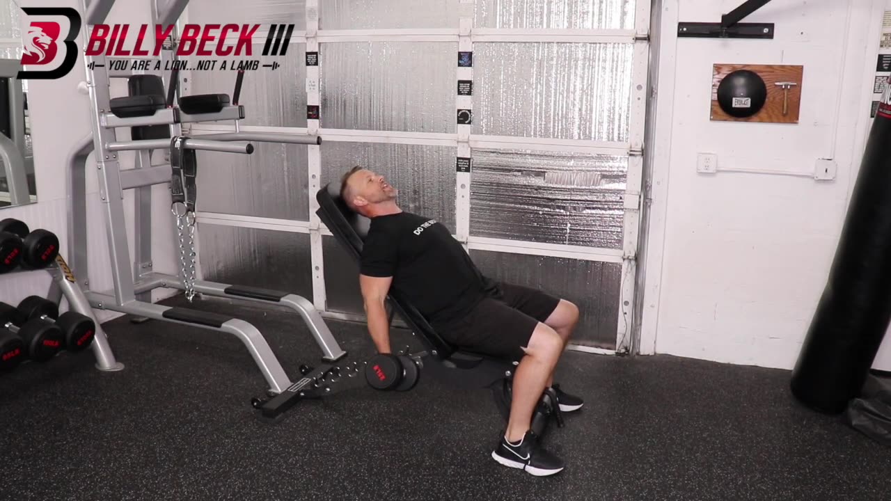 DB INCLINE CURL