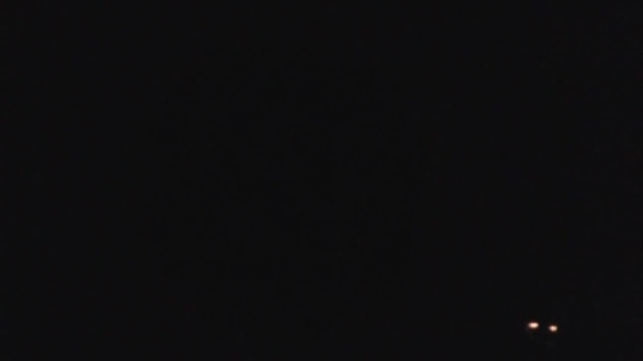 Black triangle ufo