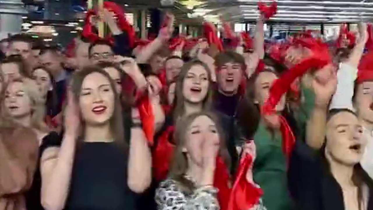 This is Russia a day after the failed mutiny. No Pride flags or drag queens in sight, either.