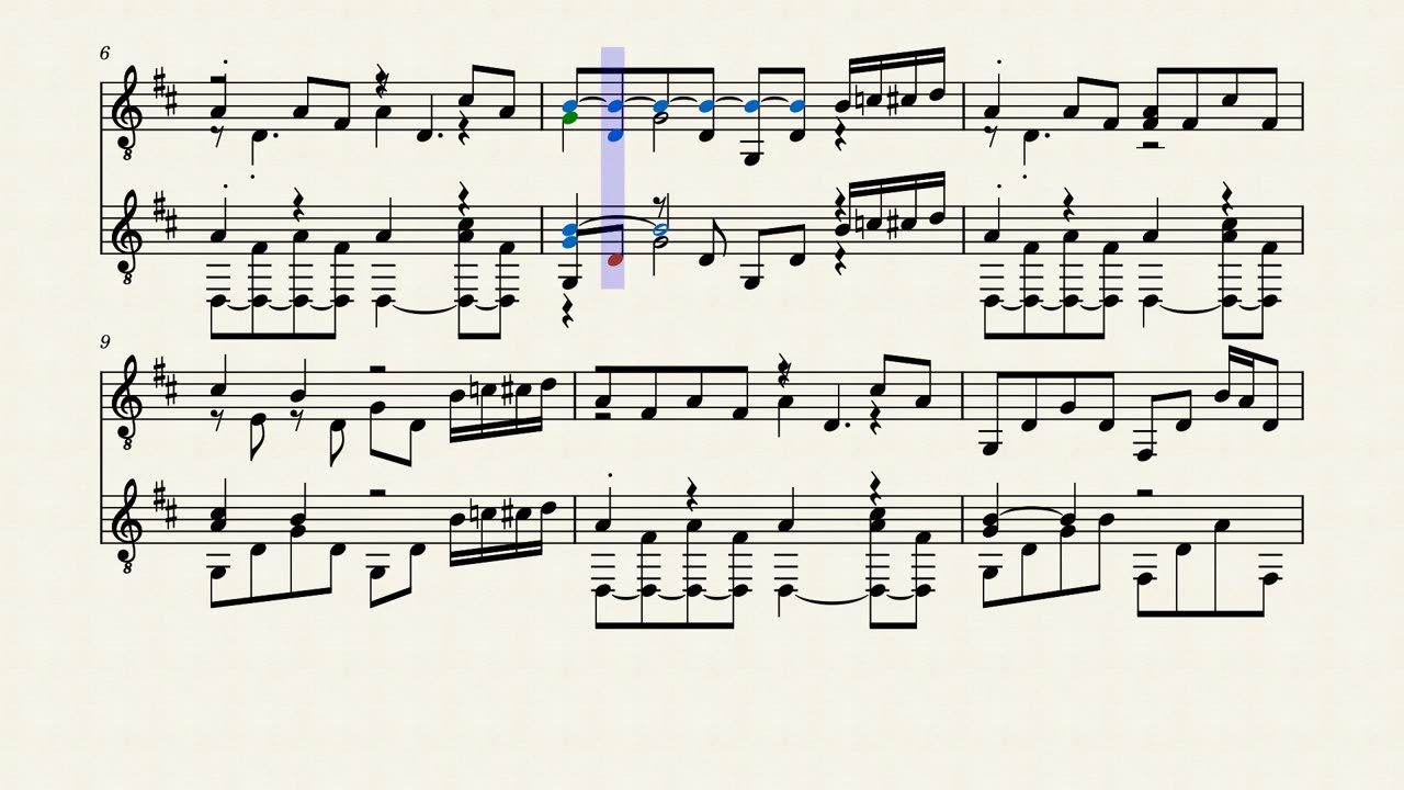 Imagine – John Lennon (arr. for two guitars) sheet music