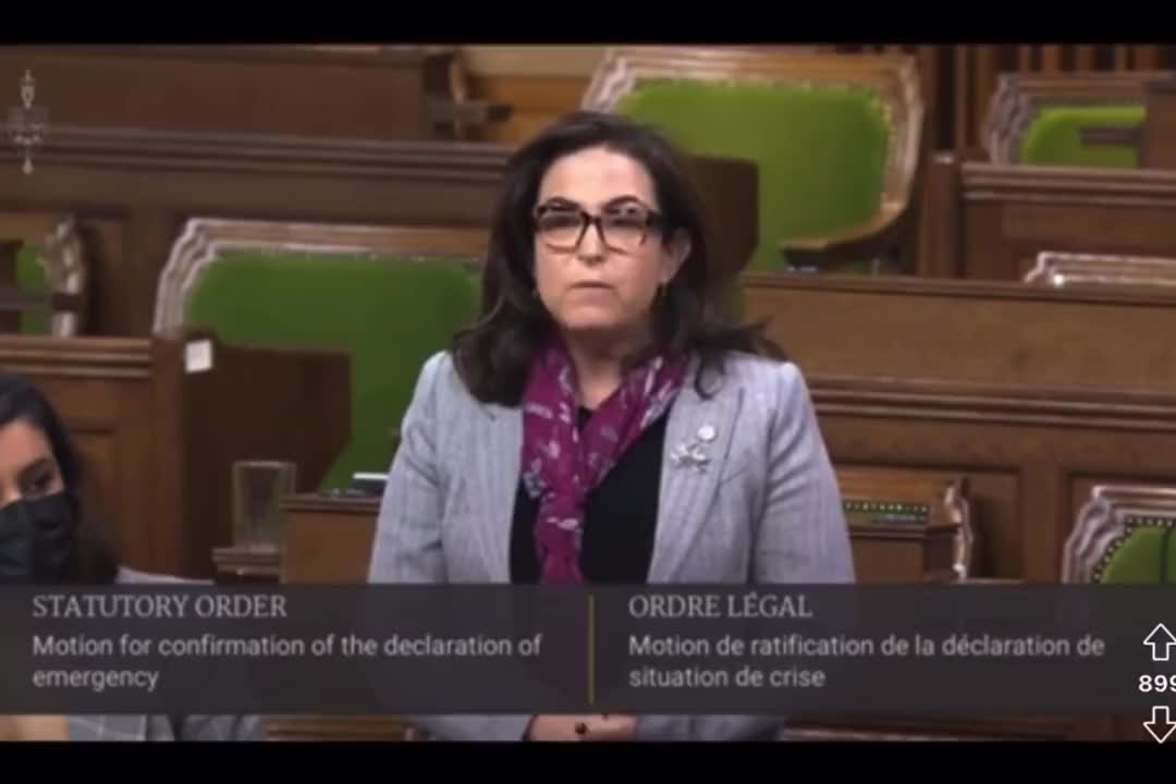 Insane Idiot Leftist Canadian MP - "Honk Honk" Means "Heil Hitler"